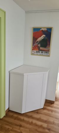 Eckschrank wei&szlig; (1)